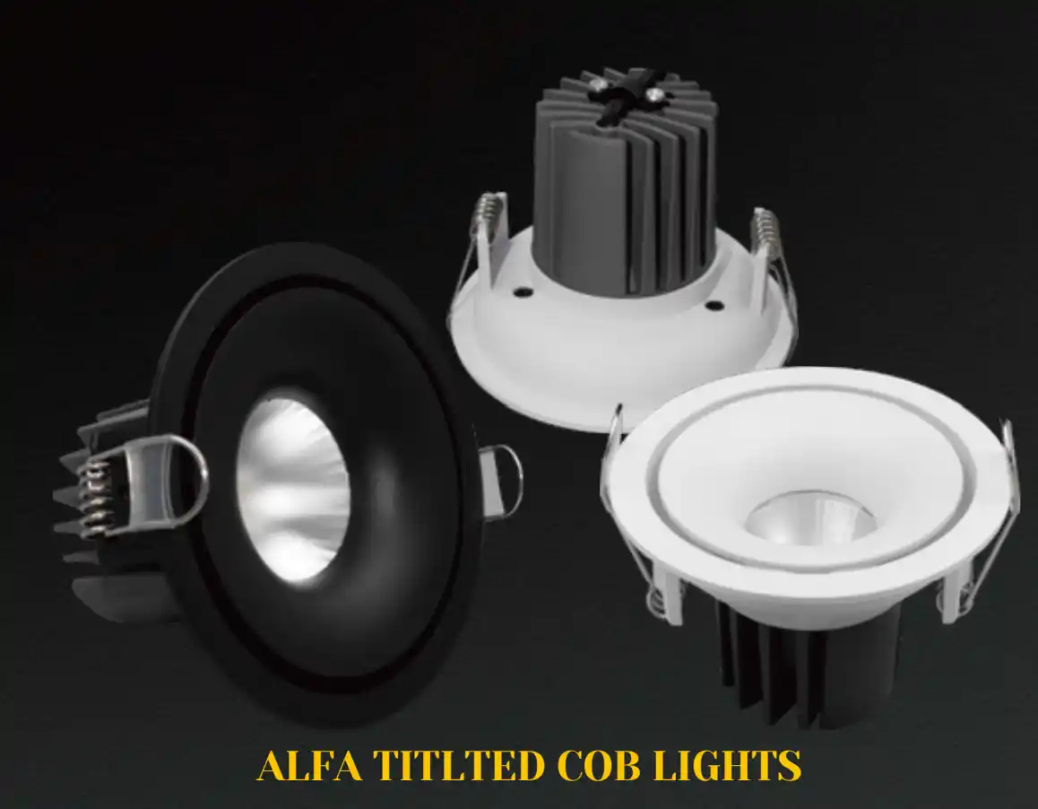 Alfa Tilted Cob Lights